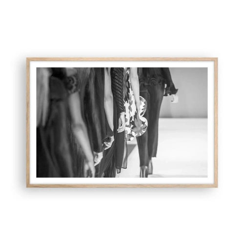 Affisch i ram av ljusek - En elegant parad - 91x61 cm