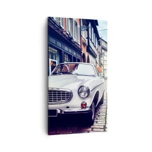 Canvastavla - Bild på duk - Det förflutna är idag - 45x80 cm