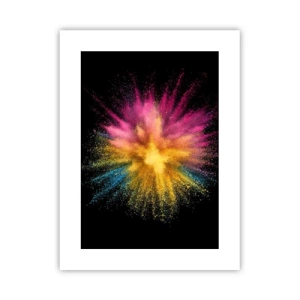 Affisch - Färgerna föds  - 30x40 cm