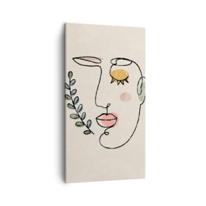 Canvastavla - Bild på duk - Återfunnet lugn  - 45x80 cm