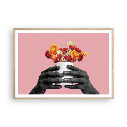 Affisch i ram av ljusek - Livets apoteos - 100x70 cm