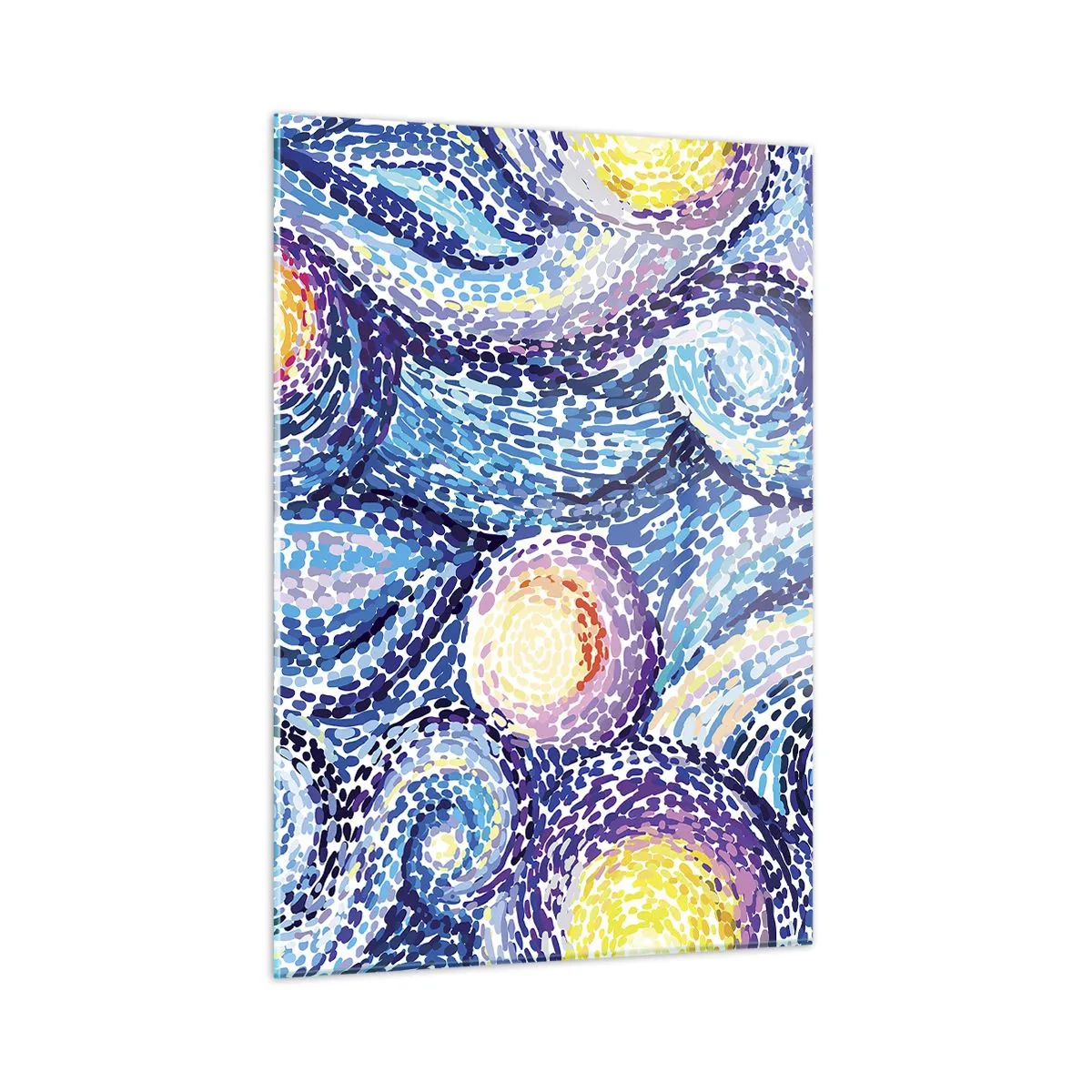 Glastavla - Bild på glas - Från van Goghs tavla - 50x70 cm