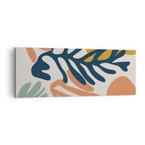 Canvastavla - Bild på duk - Korallhav - 140x50 cm