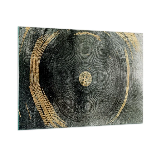 Glastavla - Bild på glas - Förändring och varaktighet - 100x70 cm