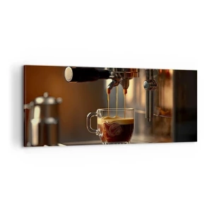 Canvastavla - Bild på duk - En sensuell blandning - 100x40 cm