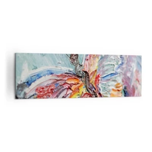 Canvastavla - Bild på duk - Målad av naturen - 160x50 cm