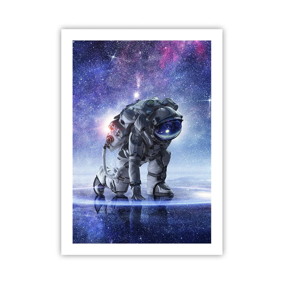 Affisch - Stjärnig himmel över mig - 50x70 cm