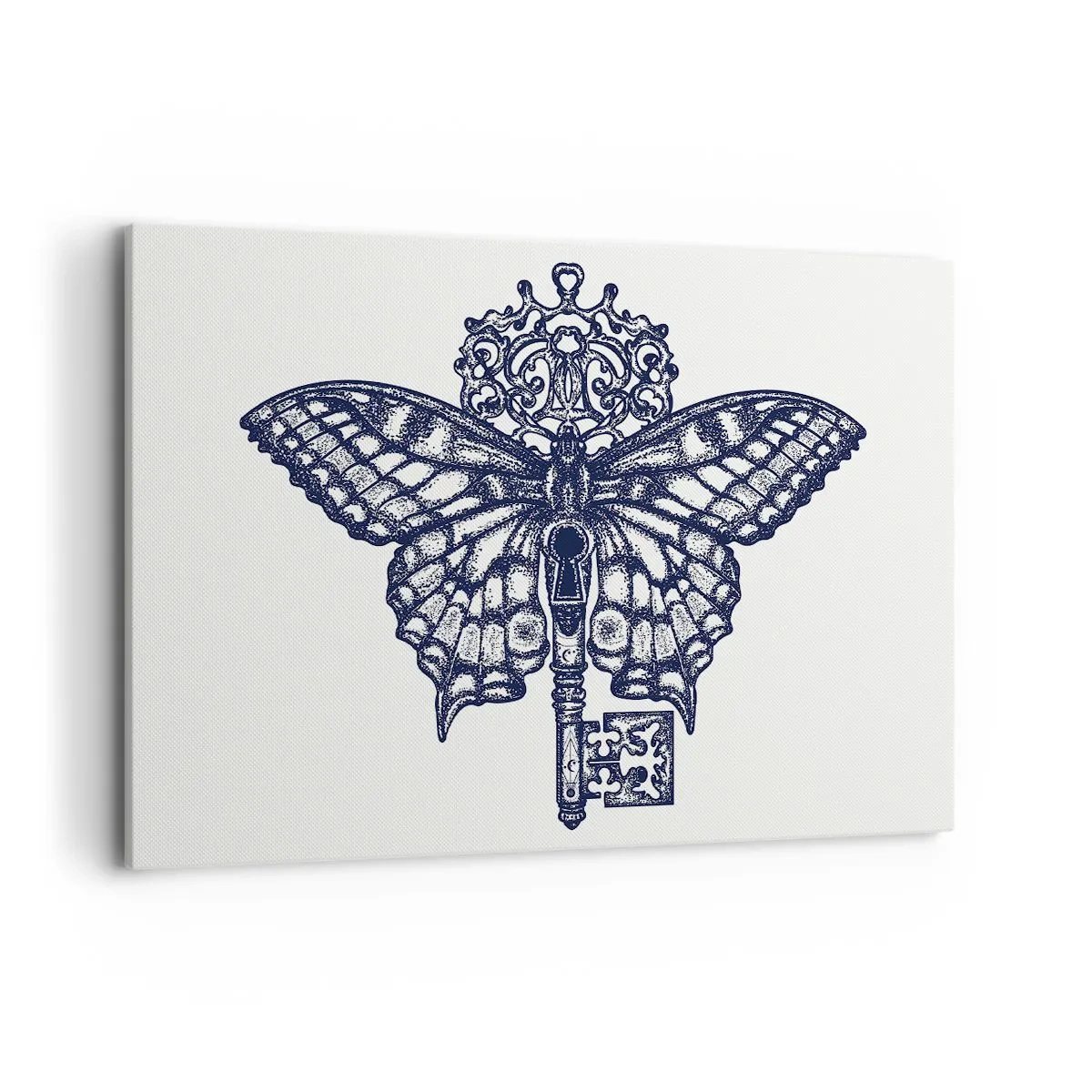 Canvastavla - Bild på duk - Hjärtats alla hemligheter - 100x70 cm