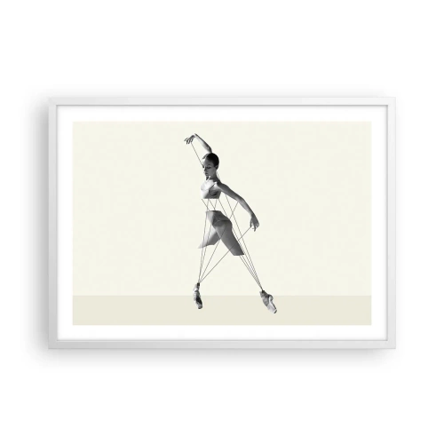 Affisch i vit ram - I världens teater - 70x50 cm