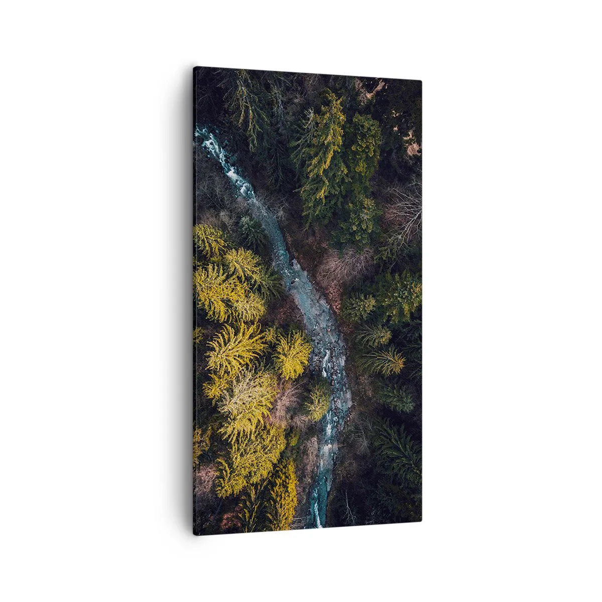 Canvastavla - Bild på duk - Snabbt, allt snabbare - 55x100 cm