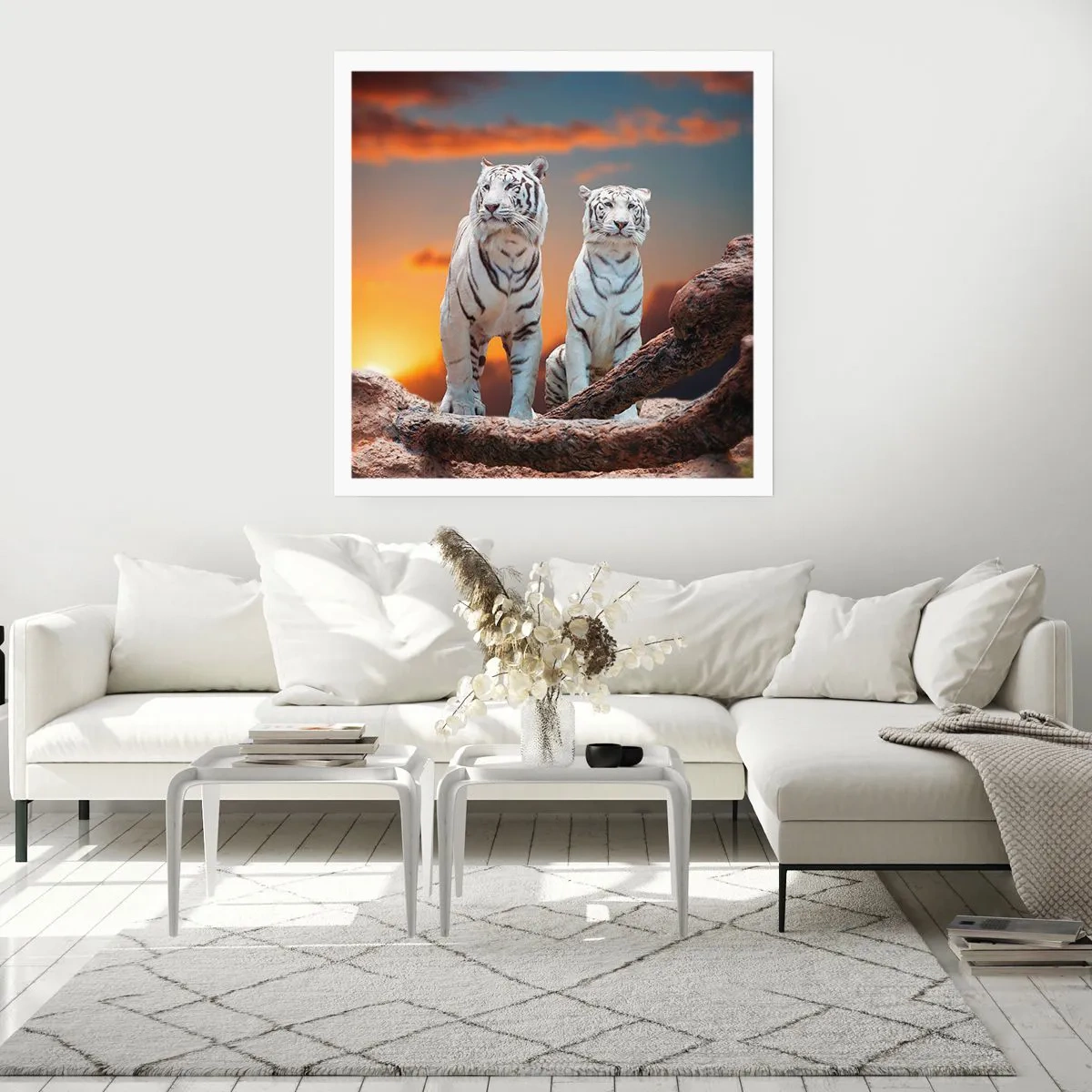 Affisch - Helt som i Narnia - 40x40 cm