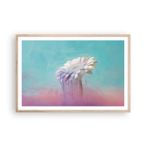 Affisch i ram av ljusek - Blommornas undervärld - 91x61 cm