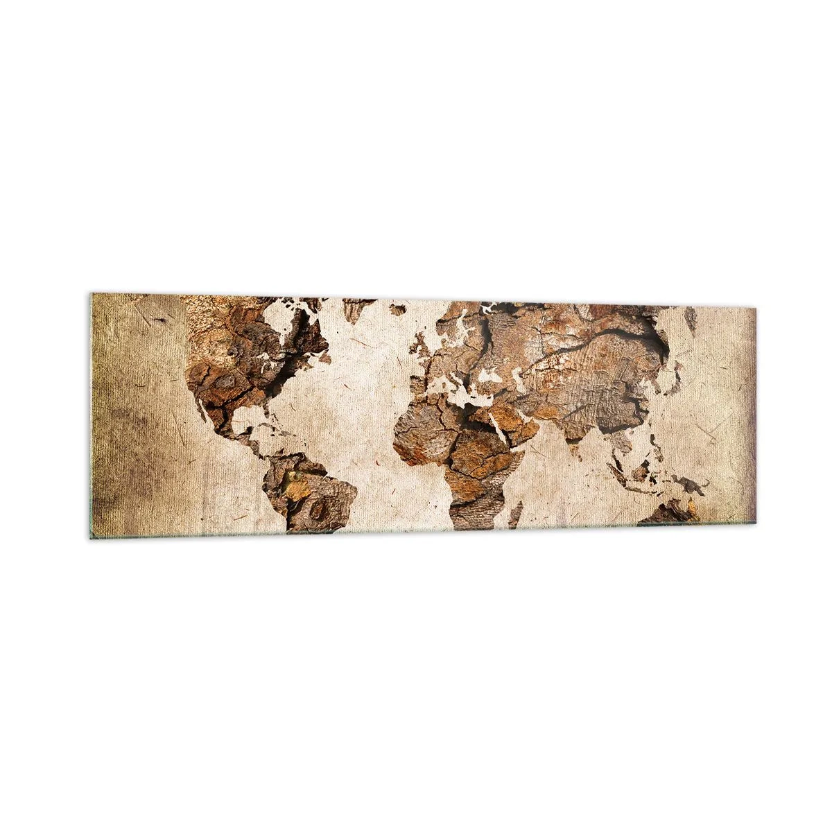 Glastavla - Bild på glas - Världsupptäckt - 160x50 cm