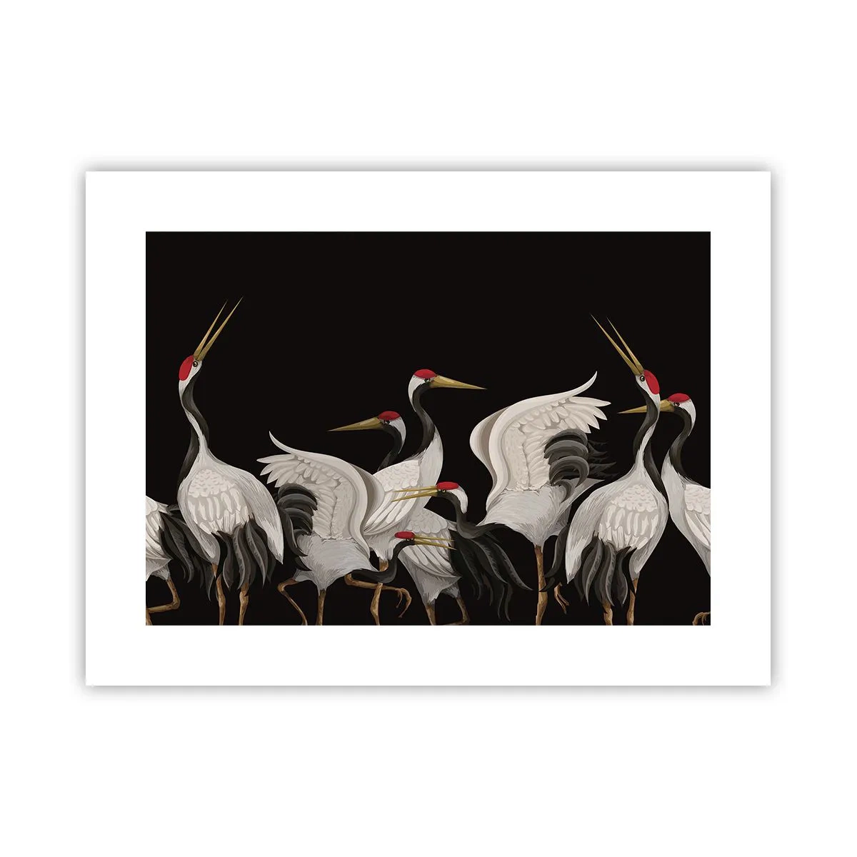 Affisch - Fågelärenden - 40x30 cm