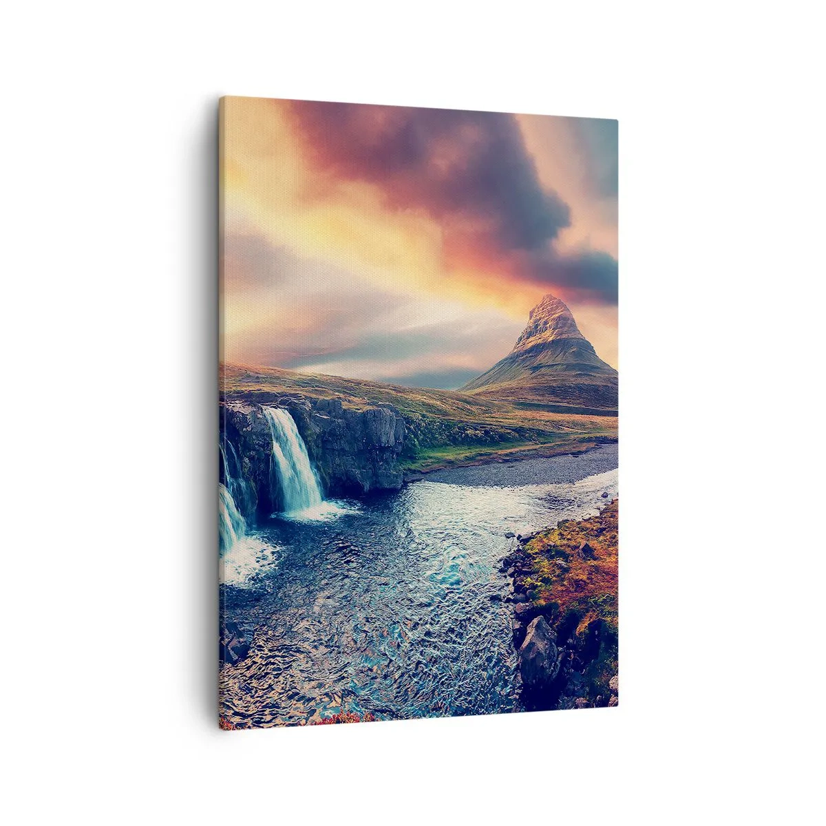 Canvastavla - Bild på duk - I naturens majestät - 50x70 cm