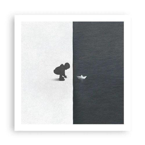 Affisch - En stor expedition - 60x60 cm