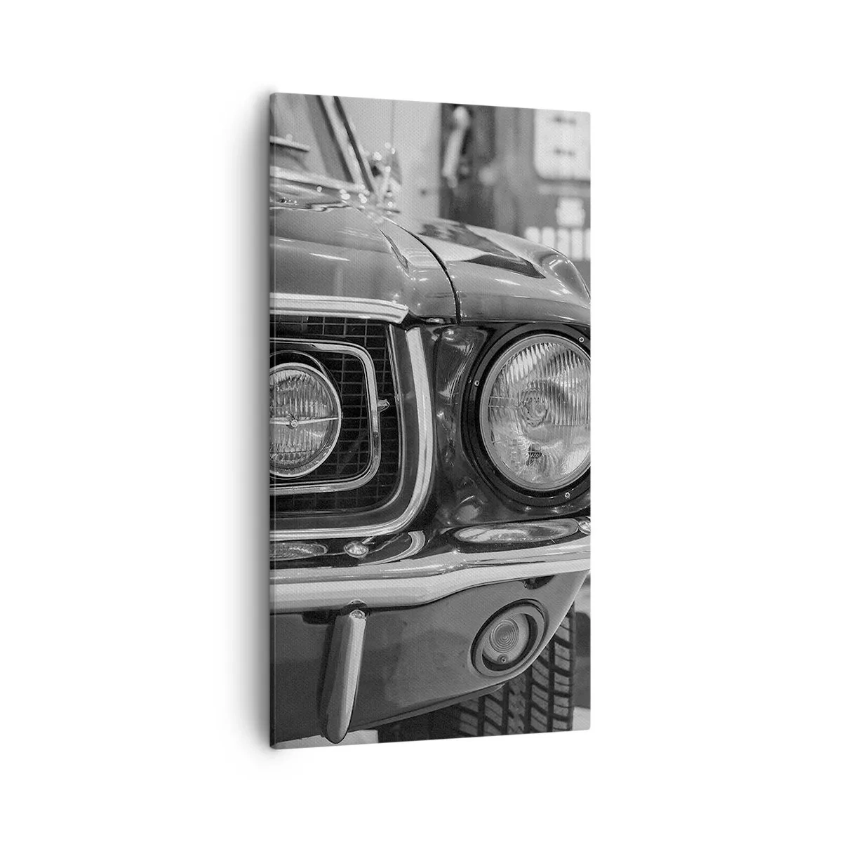 Canvastavla - Bild på duk - Kör hårt - 55x100 cm