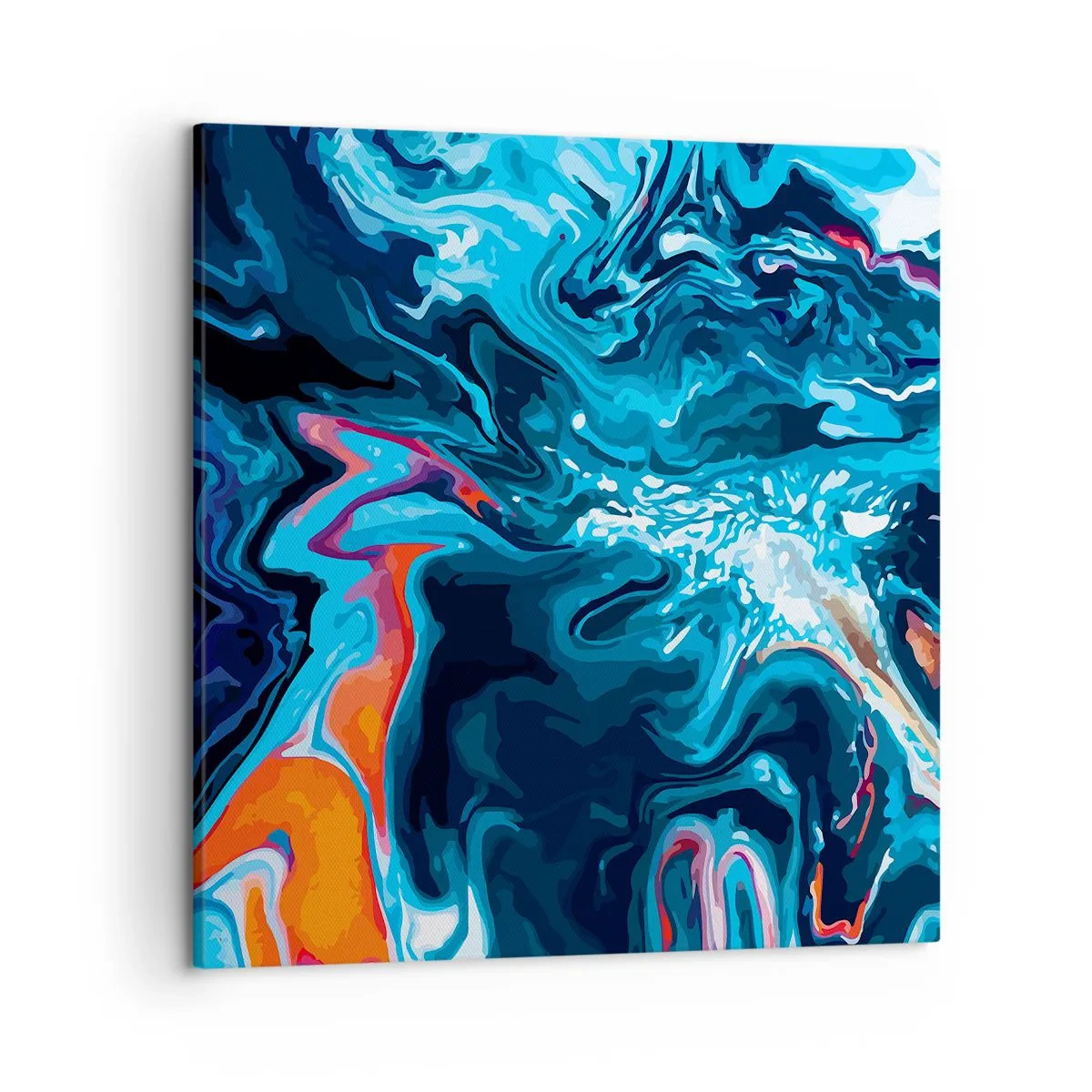 Canvastavla - Bild på duk - En resa till himlens inre - 50x50 cm