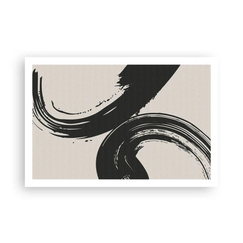 Affisch - Svepande och cirkulärt - 91x61 cm