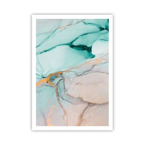 Affisch - Formernas och färgernas dans - 70x100 cm