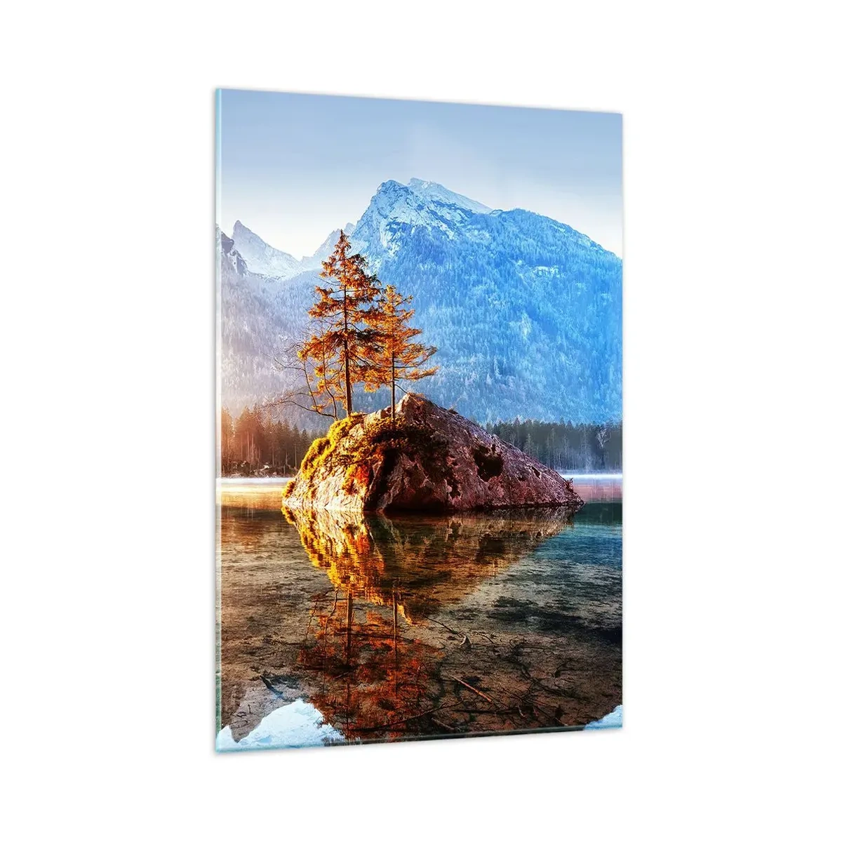 Glastavla - Bild på glas - Naturen i ett nytt ljus - 80x120 cm