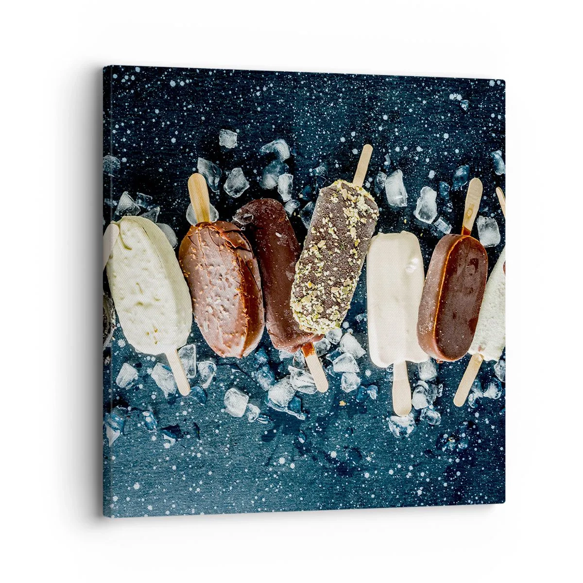 Canvastavla - Bild på duk - Smak av varm sommar - 30x30 cm