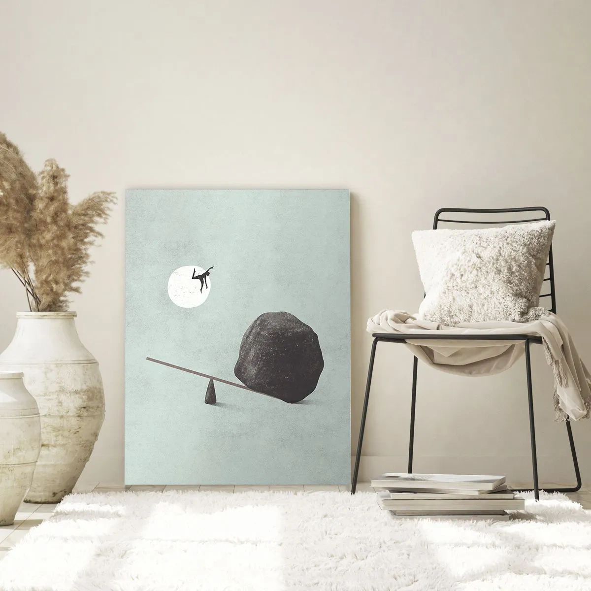 Glastavla - Bild på glas - Uppfylld dröm - 80x120 cm