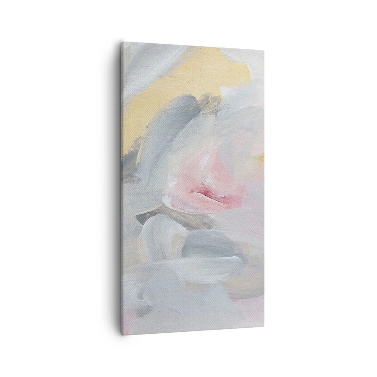 Canvastavla - Bild på duk - I en pastellfärgad värld - 55x100 cm
