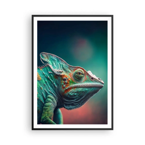 Affisch i svart ram - Ser du mig? Inte bra… - 70x100 cm