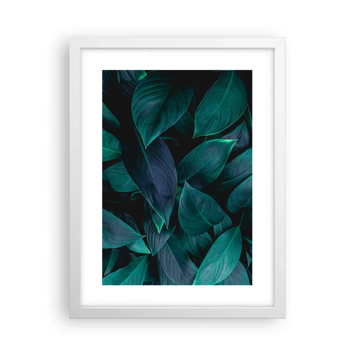 Affisch i vit ram - Grönskan själv - 30x40 cm