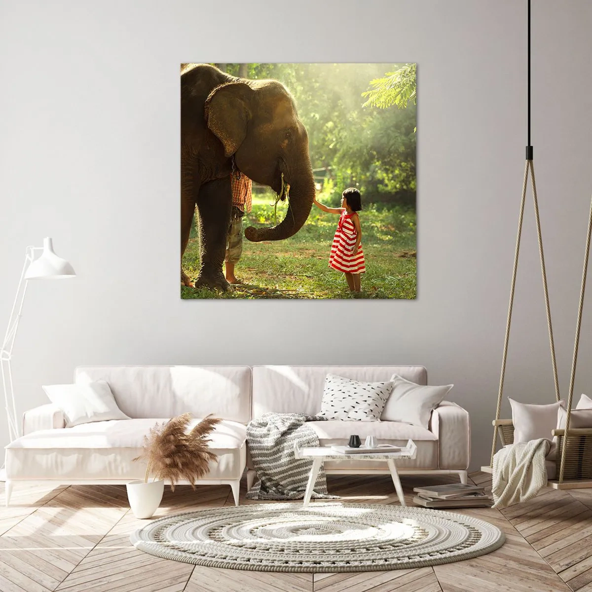 Canvastavla - Bild på duk - Vänskapens styrka - 50x50 cm