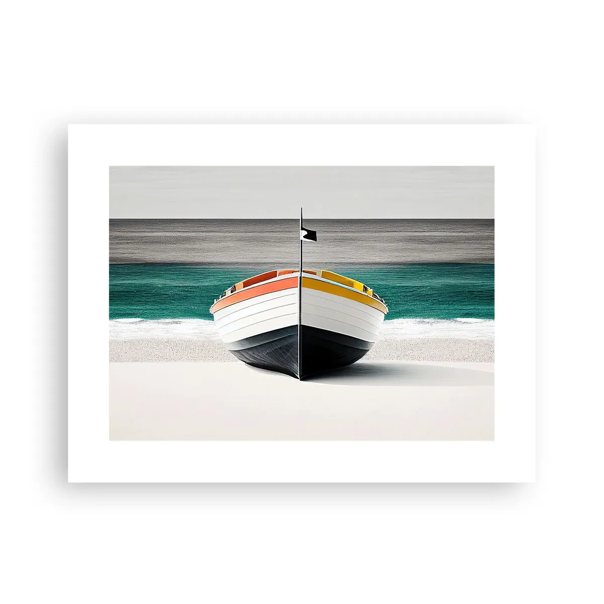 Affisch - På sin plats - 40x30 cm