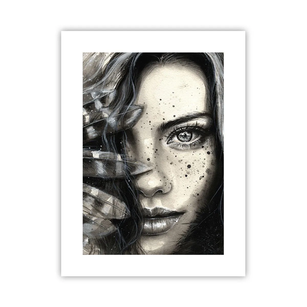 Affisch - Vild skönhet - 30x40 cm