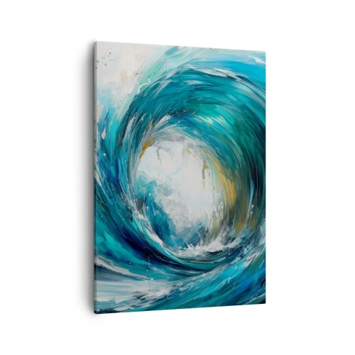 Canvastavla - Bild på duk - Havsportal - 50x70 cm