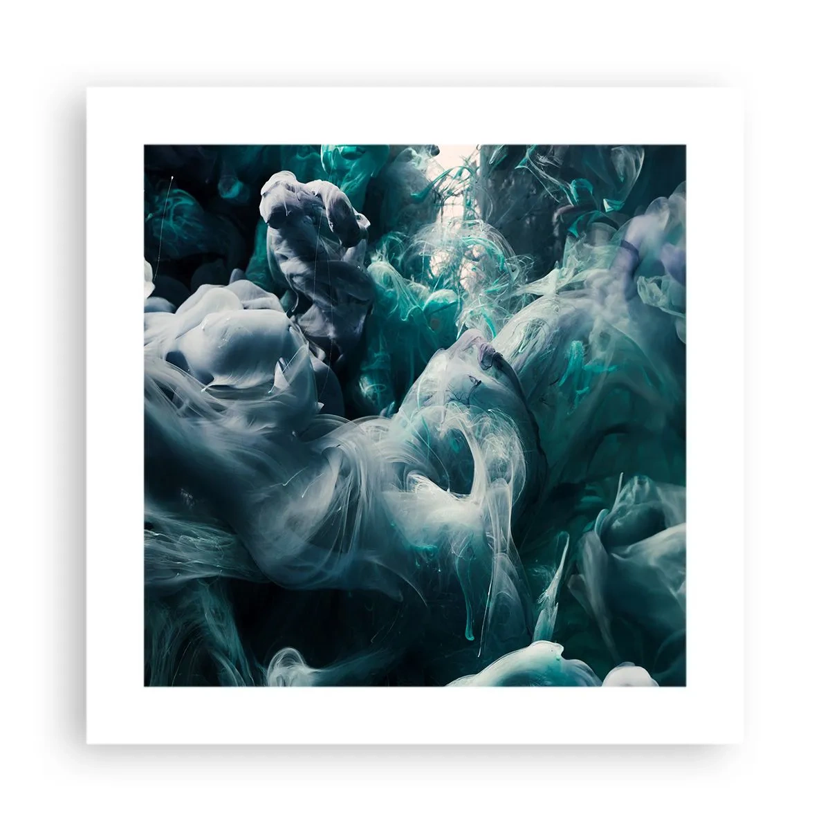 Affisch - Färg i rörelse - 40x40 cm