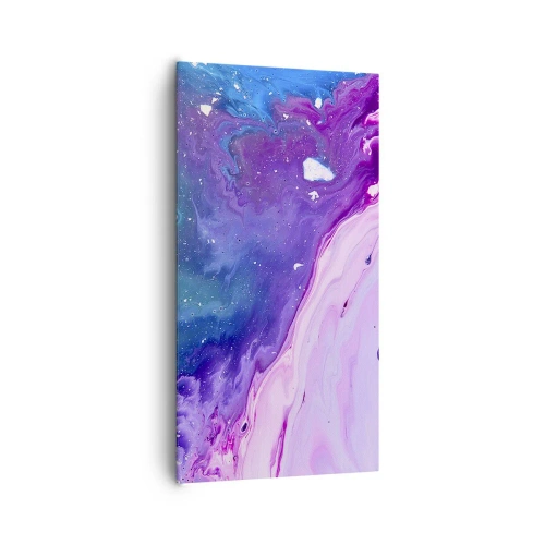 Canvastavla - Bild på duk - Yin och yang - 65x120 cm