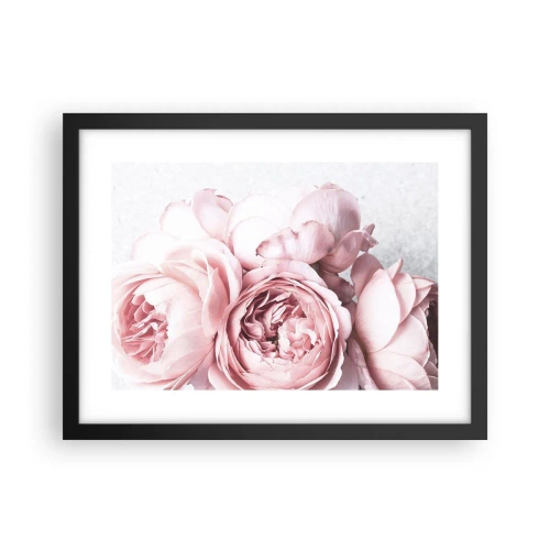 Affisch i svart ram - För romantikerna - 40x30 cm