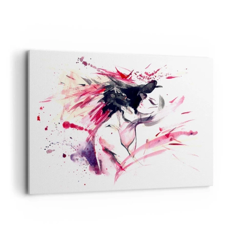Canvastavla - Bild på duk - Kärleksfull uppfyllelse - 100x70 cm