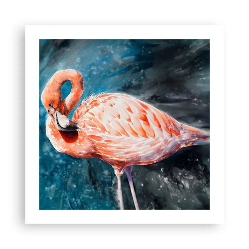 Affisch - Dekorativt till sin natur - 50x50 cm