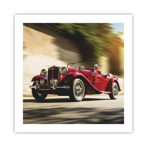 Affisch - Vackrare än Nike från Samothrakis - 50x50 cm