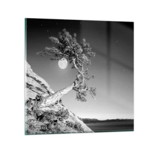 Glastavla - Bild på glas - Segerrik kämpe - 50x50 cm