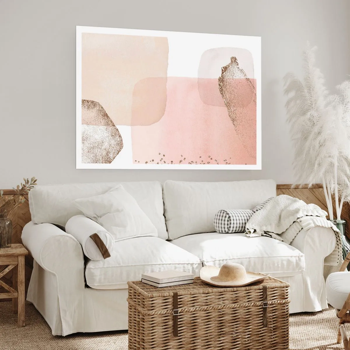 Affisch - Titta genom färgen - 70x50 cm