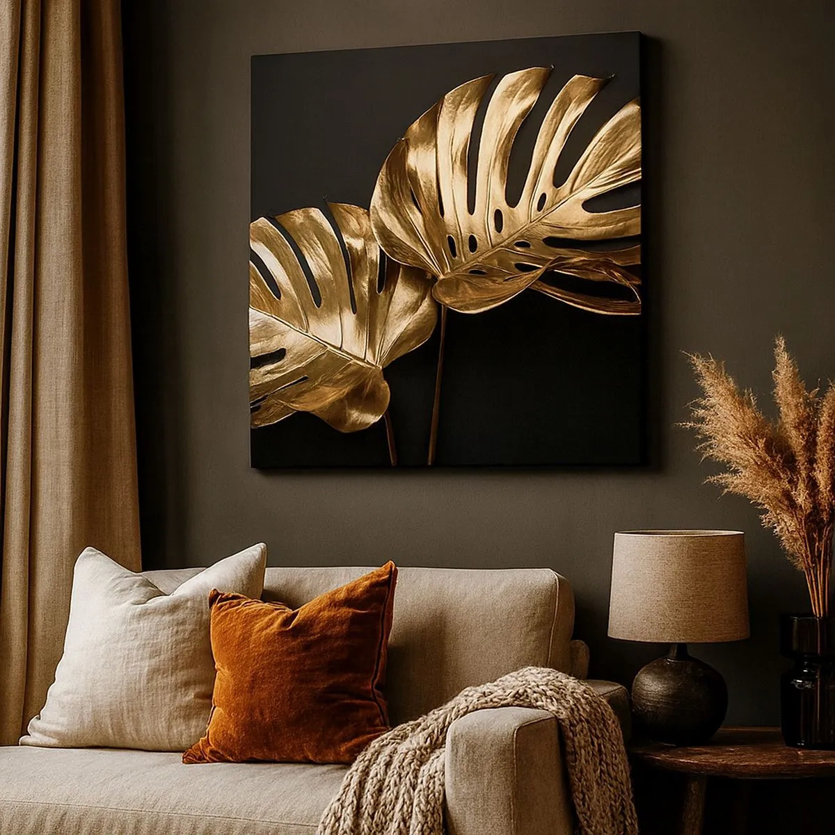 Canvastavla - Bild på duk - Naturens skatter - 30x30 cm