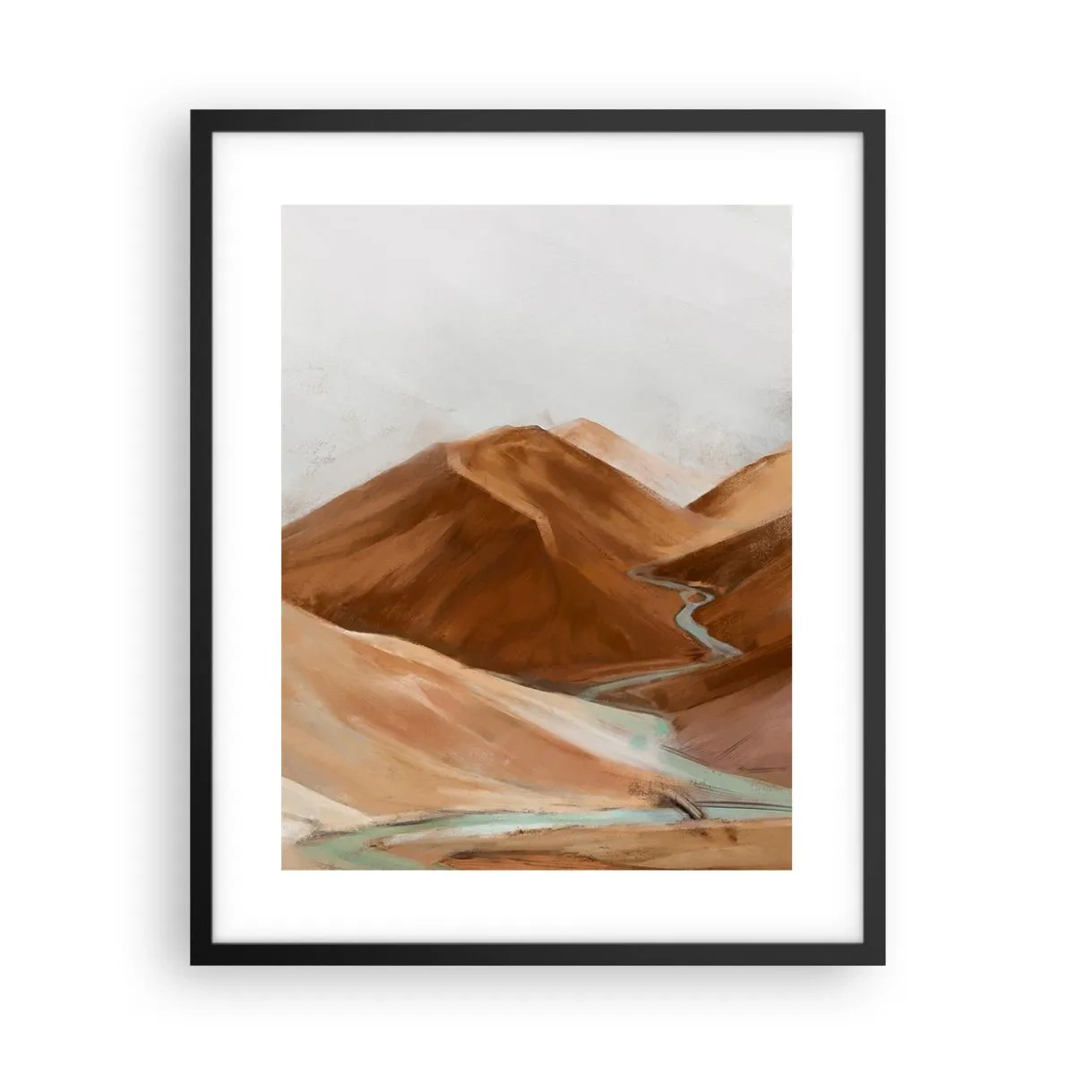 Affisch i svart ram - Till källan - 40x50 cm