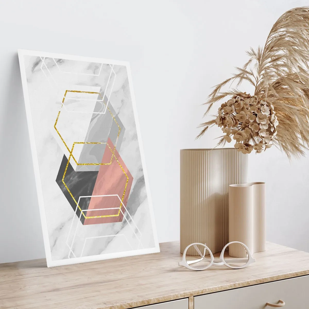 Affisch - Kedjekomposition - 61x91 cm