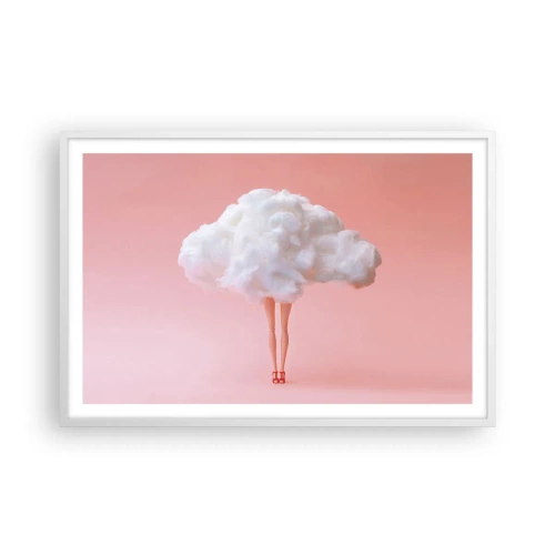 Affisch i vit ram - Söt utfästelse - 91x61 cm