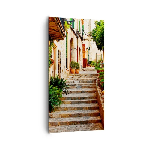 Canvastavla - Bild på duk - Magin av en spansk semester - 65x120 cm