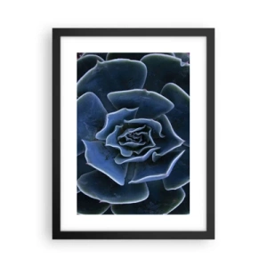 Affisch i svart ram - Öknens blomma - 30x40 cm
