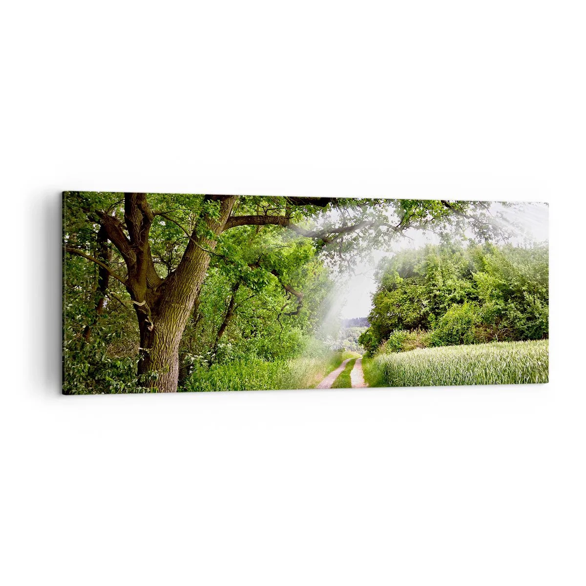 Canvastavla - Bild på duk - Et in Arcadia ego - 140x50 cm