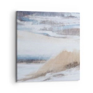 Canvastavla - Bild på duk - Vinterkomposition - 70x70 cm